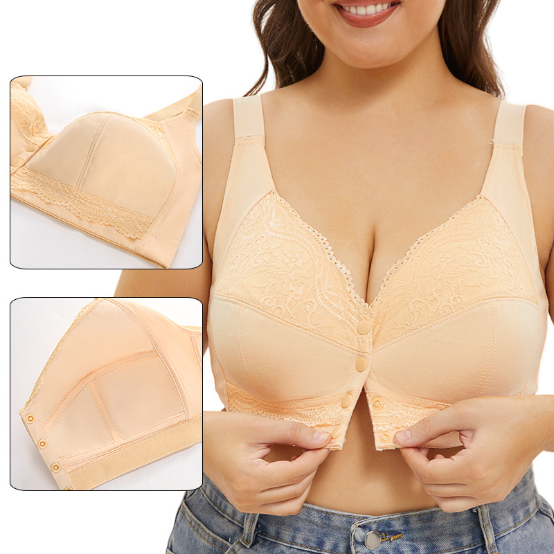Sheer Bra Lace - A-G 컵 여성 플러스 사이즈 브래지어