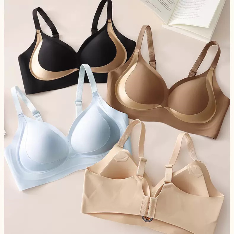 Wirefree Bra Comfort - 트렌디 여성 푸쉬업 브라 M-3XL 대형