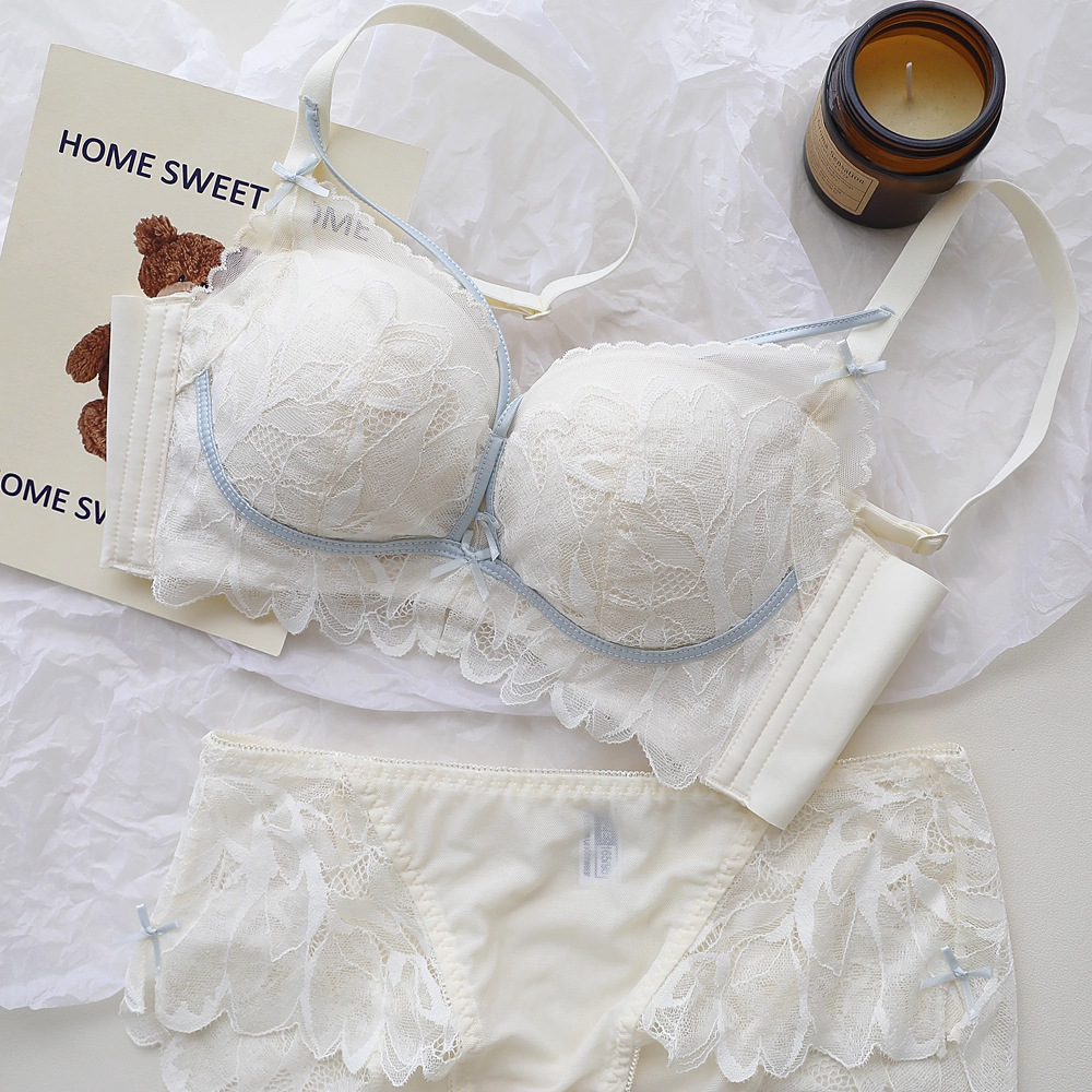 Underwire Bra Padded - 프렌치 백 가든 란제리 여성용 작은