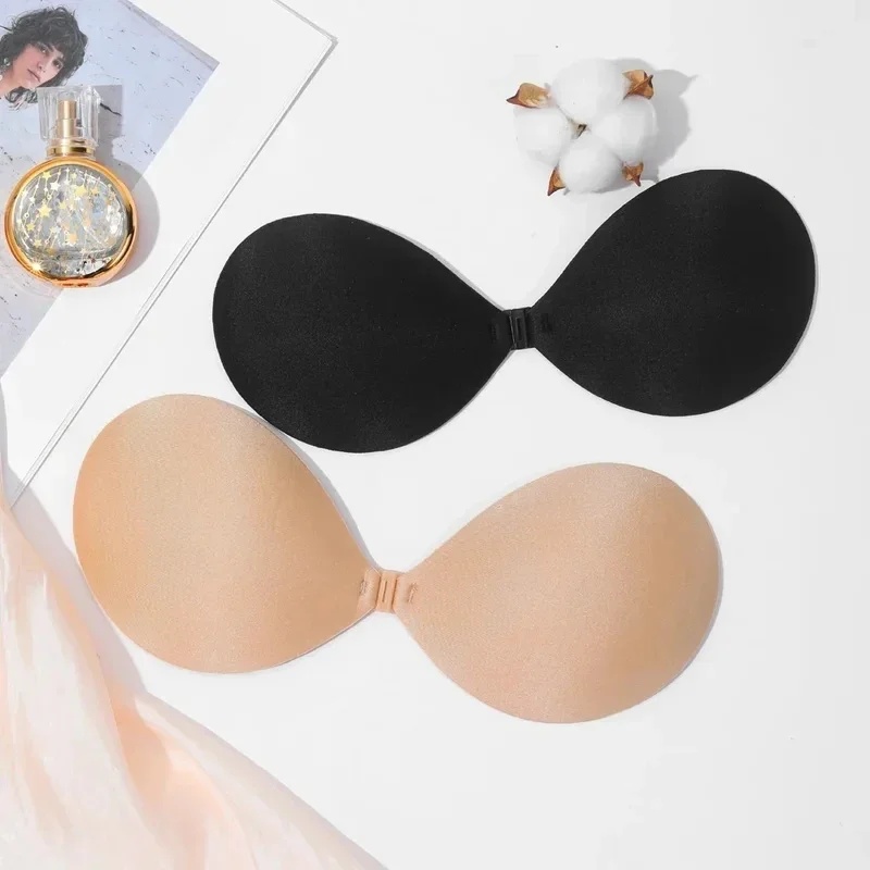 Backless Bra Sticky - 1/2/4개입 여성용 브라, 보이지 않는 푸쉬업
