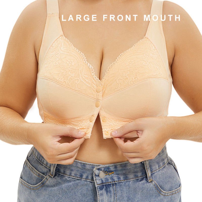 A-G 컵 여성 플러스 사이즈 브래지어 프론트 클로저  - Sheer Bra Lace 리뷰 및 가격