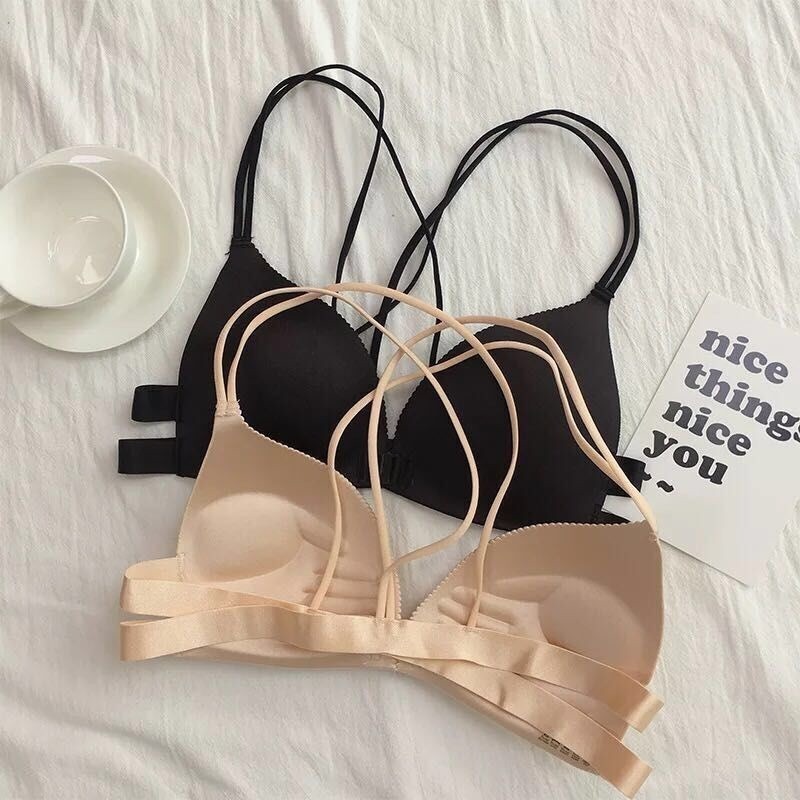 삼각형 컵 버클, 와이어 없는 전면 푸시업 브라, 섹시 - Wirefree Bra Comfort 리뷰 및 가격