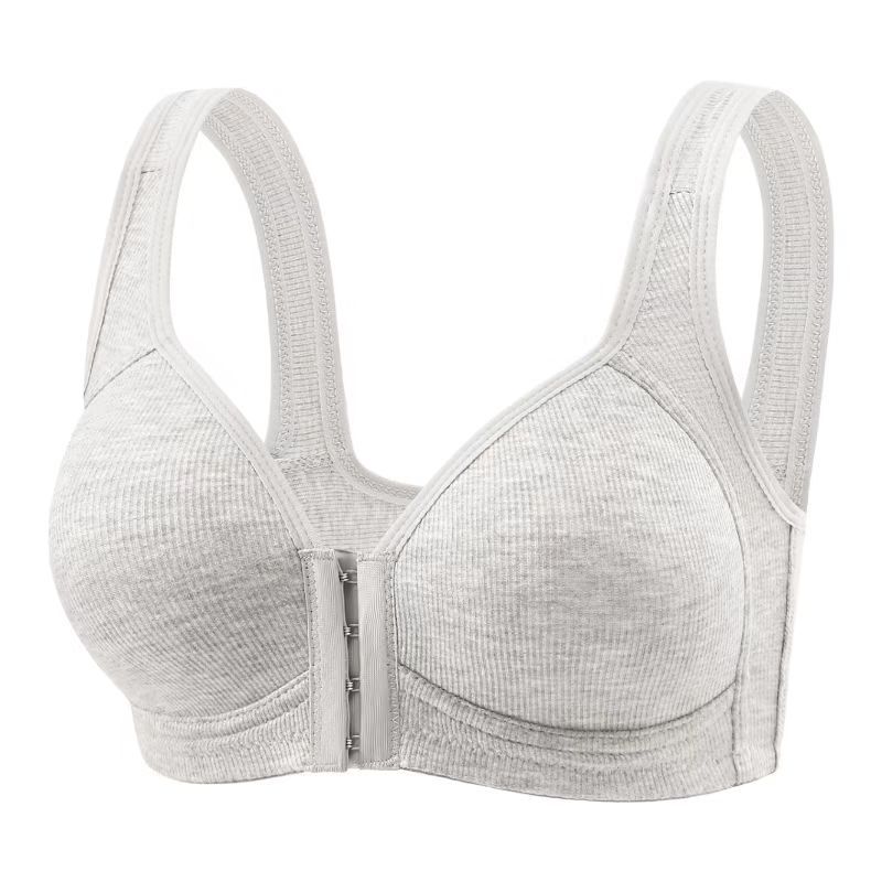 플러스 사이즈 앞후크 무선 브라, 노년 여성용 풀 커버 - Underwire Bra Padded 리뷰 및 가격
