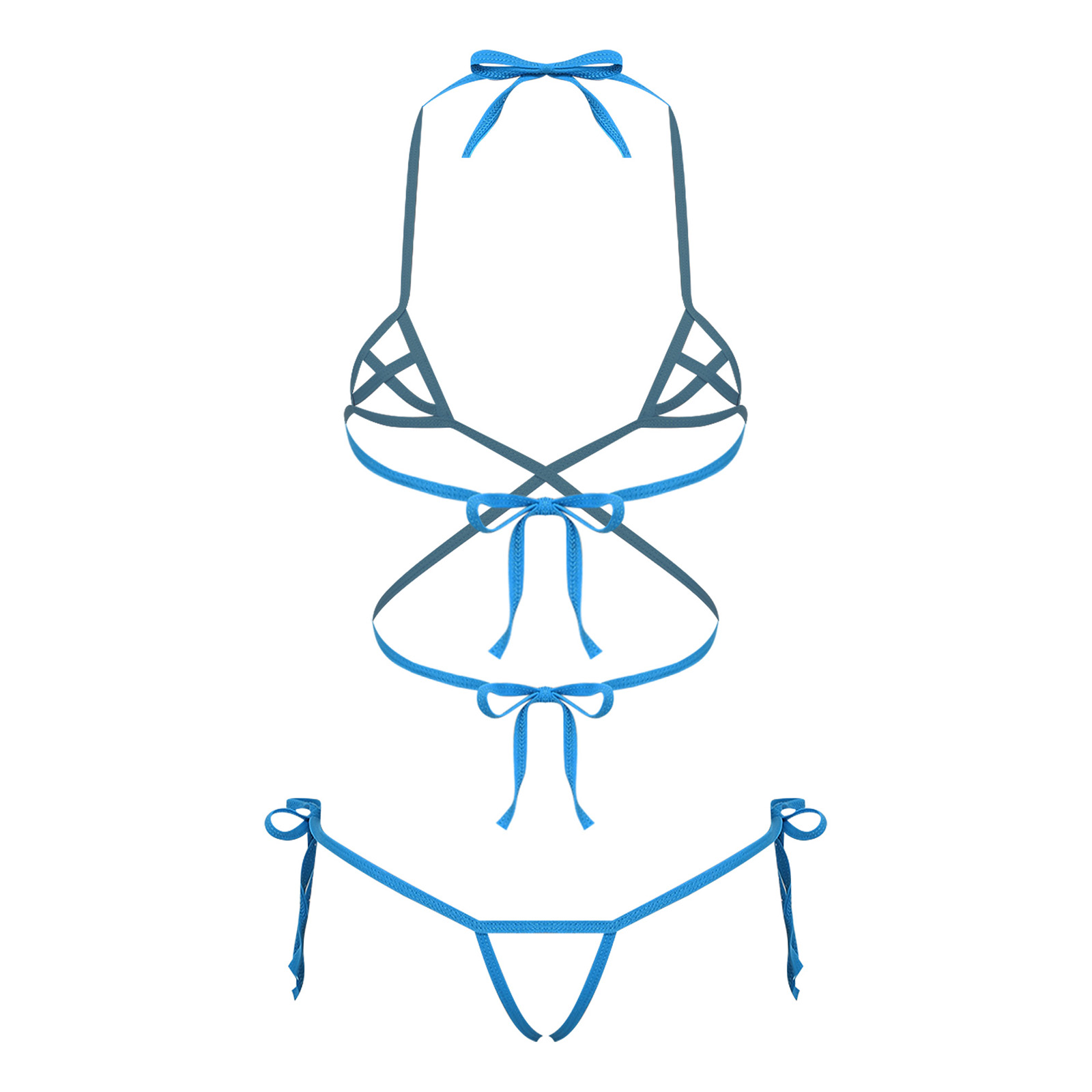 여성 란제리 시스루 비키니 수영복 세트 레이싱 홀터 브 - Sheer Bra Lace 리뷰 및 가격