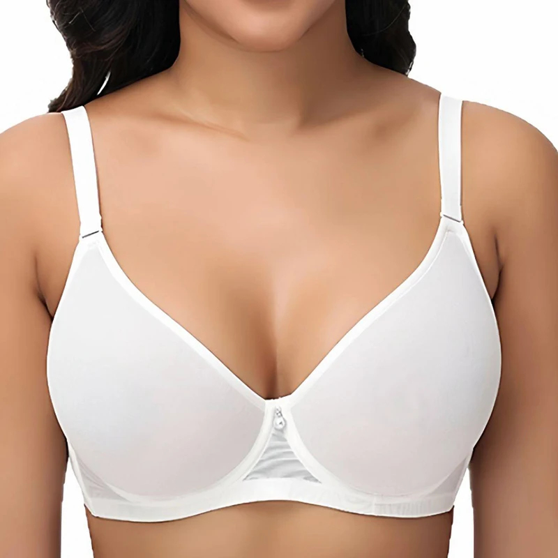 플러스 사이즈 여성용 메쉬 서포트 미니마이저 브라 노패 - Underwire Bra Padded 리뷰 및 가격