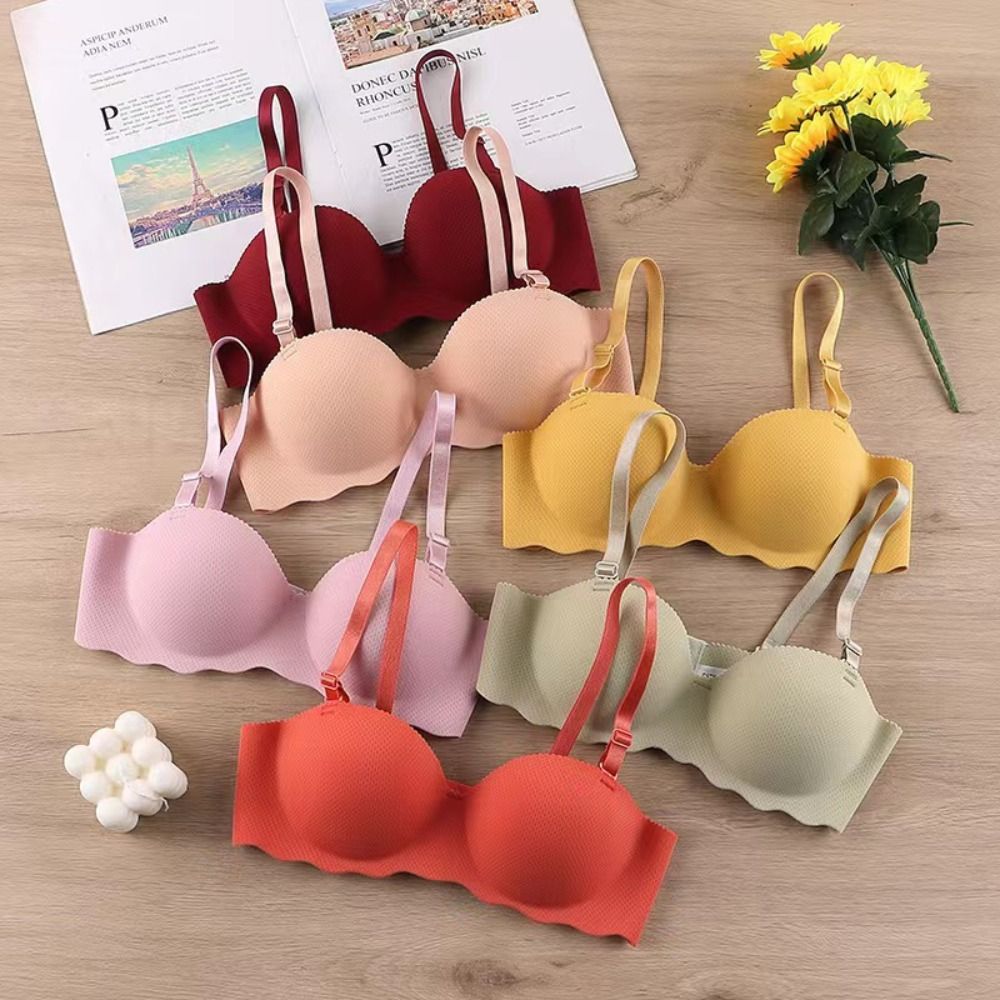 트렌디한 컴포트 심리스 브라 조절 가능한 캔디 컬러 푸 - Wirefree Bra Comfort 리뷰 및 가격