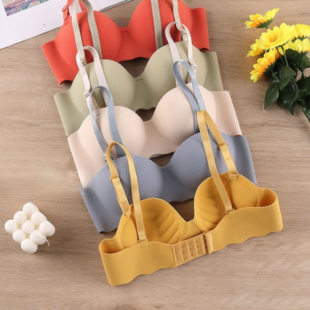 섹시하고 편안한 심리스 브라 캔디 컬러 처짐 방지 푸쉬 - Wirefree Bra Comfort 리뷰 및 가격