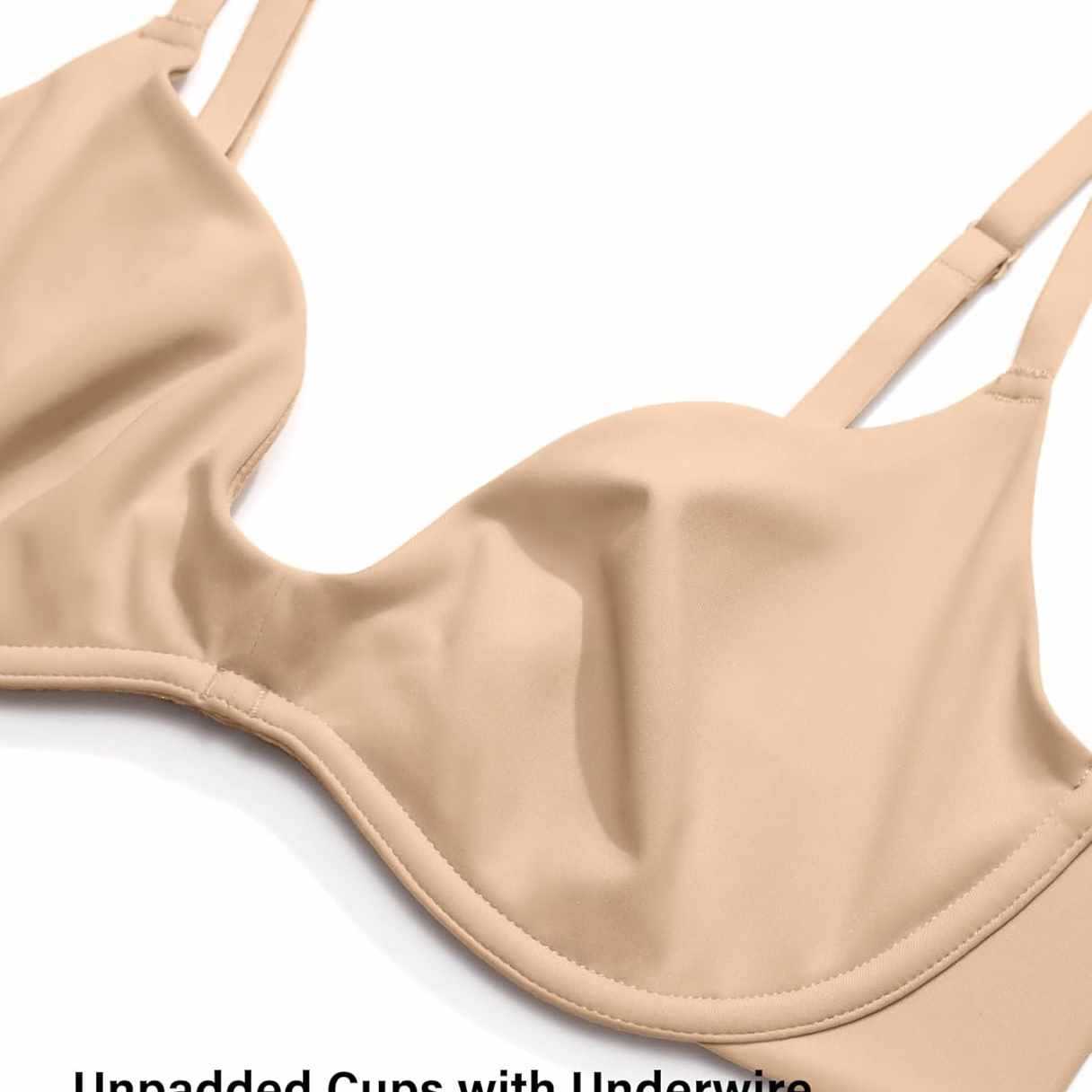 여성용 딥 V 노패드 심리스 와이어프리 브라 여름용 편 - Wirefree Bra Comfort 리뷰 및 가격