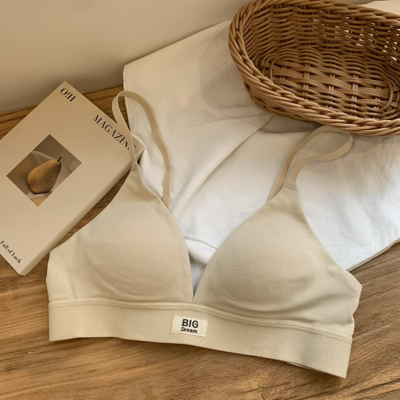 속옷 여성용 프렌치 트라이앵글 컵 가슴 섹시한 언더와이 - Underwire Bra Padded 리뷰 및 가격