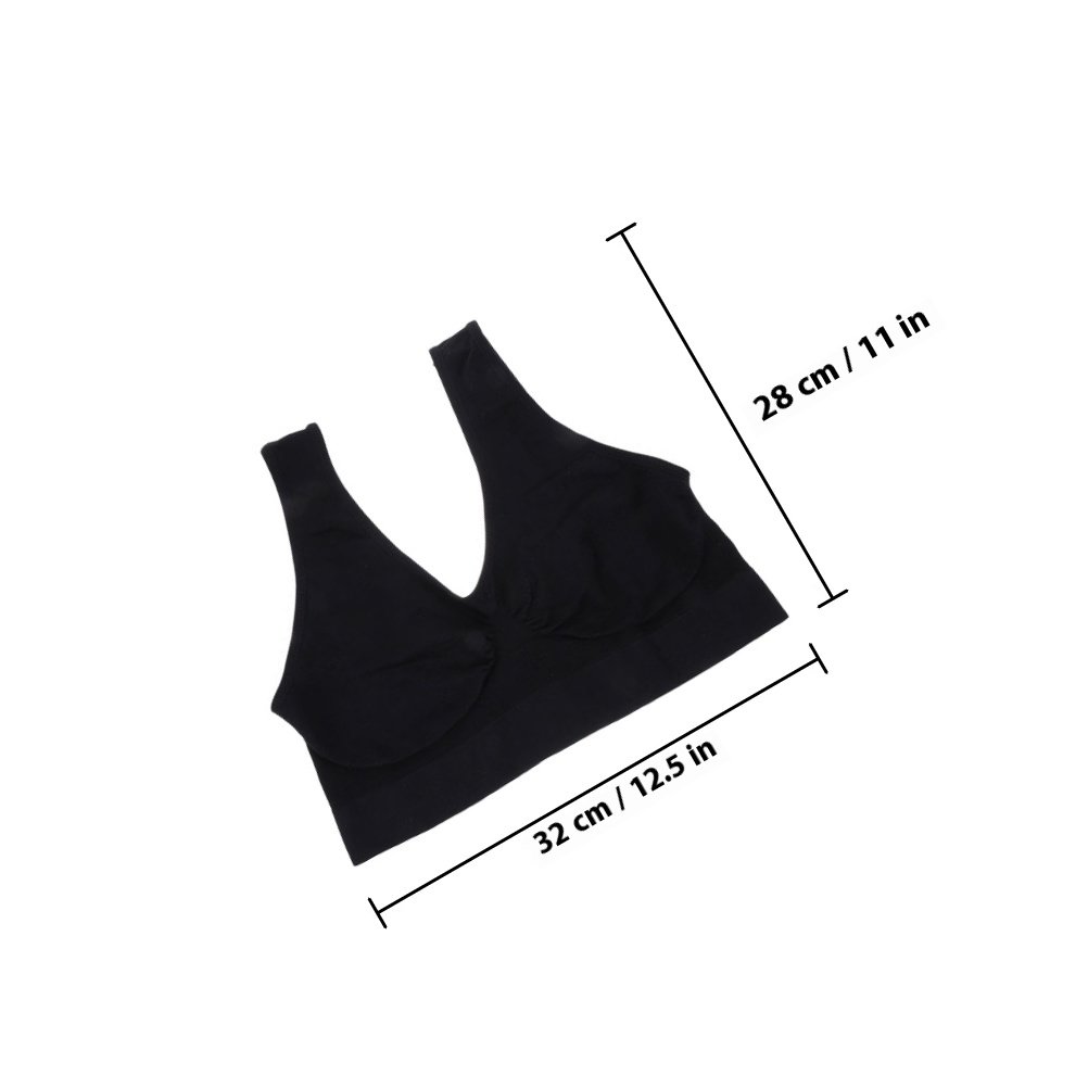 3개입 요가 스포츠 브라, 여성용 무봉제 소프트 와이어 - Wirefree Bra Comfort 리뷰 및 가격