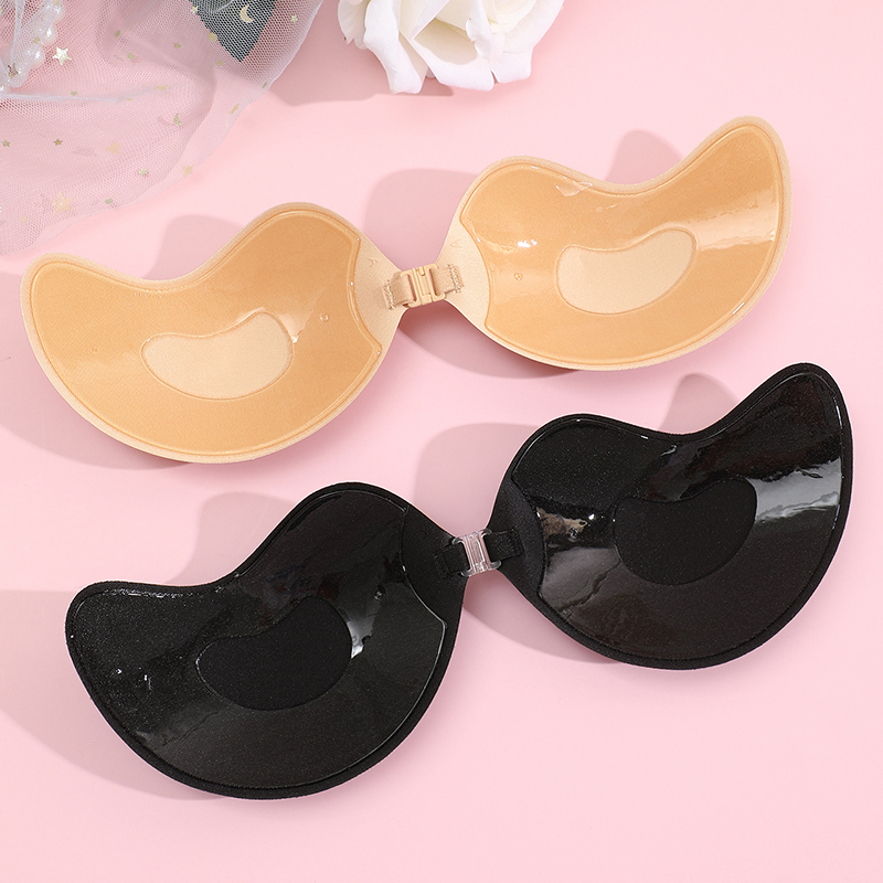 보이지 않는 스트랩리스 접착식 스틱 브라 스트랩리스 푸 - Plunge Bra Push Up 리뷰 및 가격